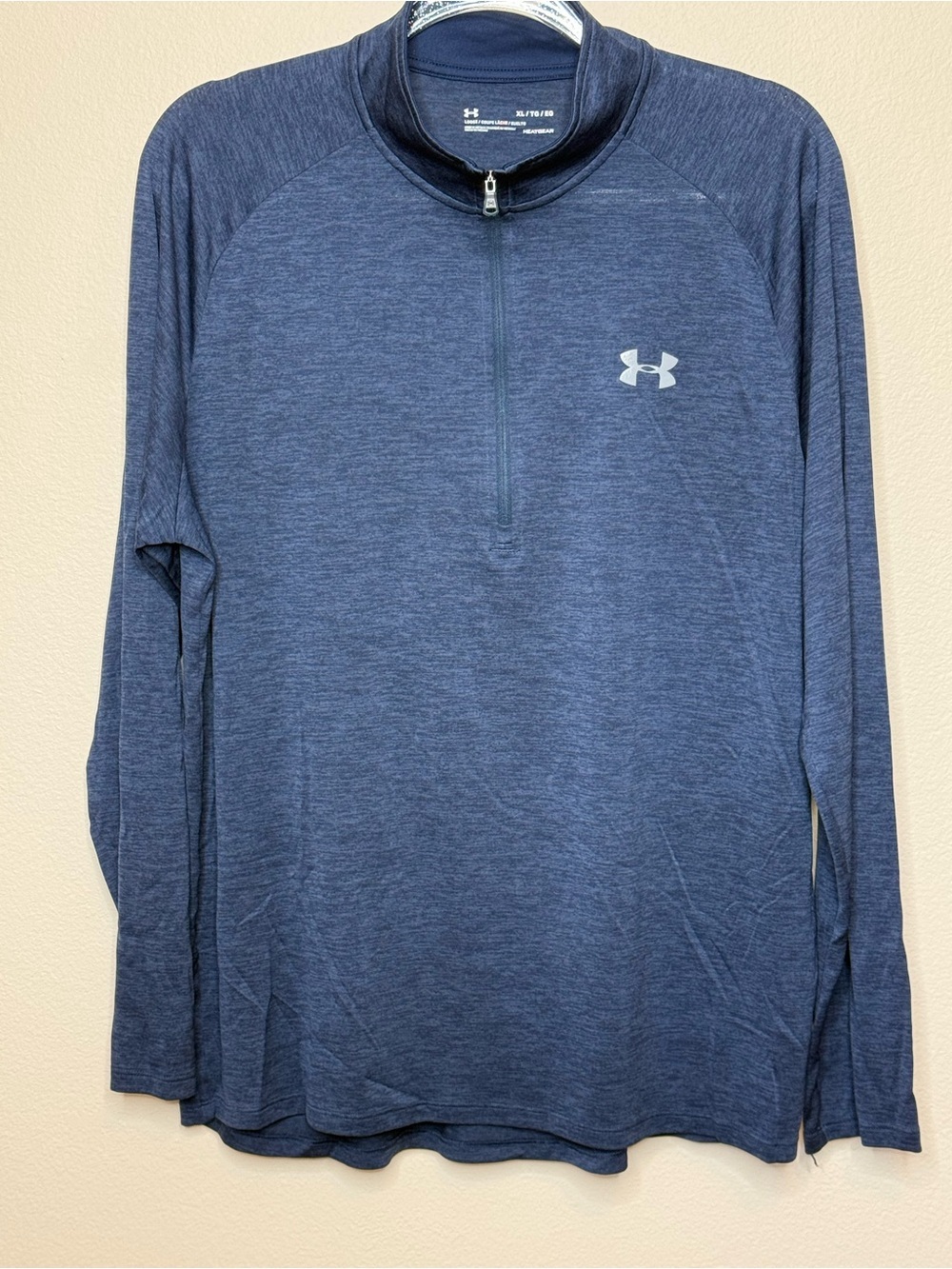 Under Armour Men’s Blue Quarter-Zip Pullover XL